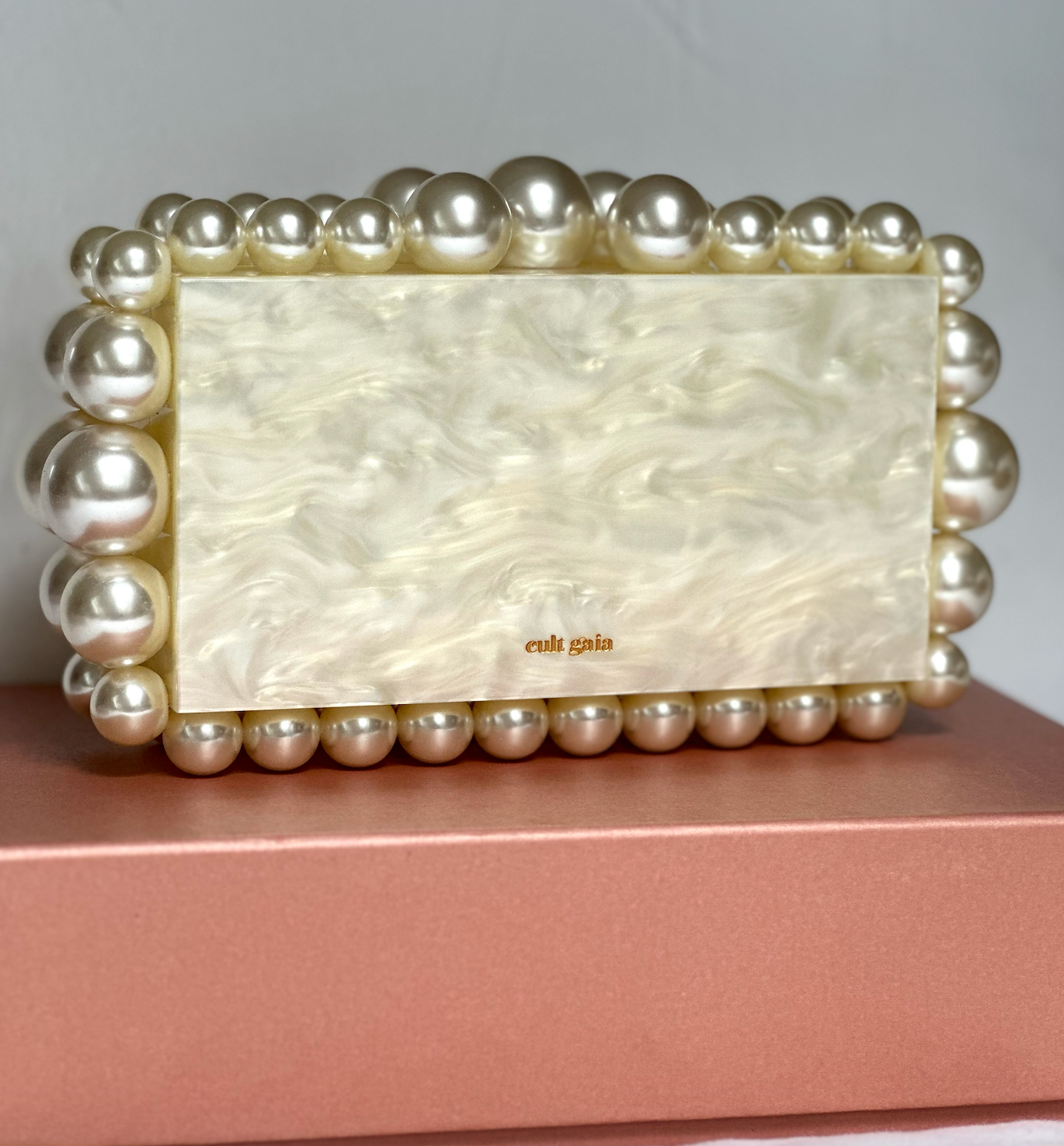 Cult Gaia EOS Pearl Box Bag – BLUIE BRIDAL