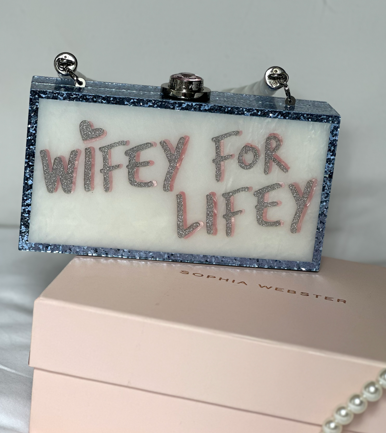 Cleo Wifey for Lifey Box Bag – Sophia Webster